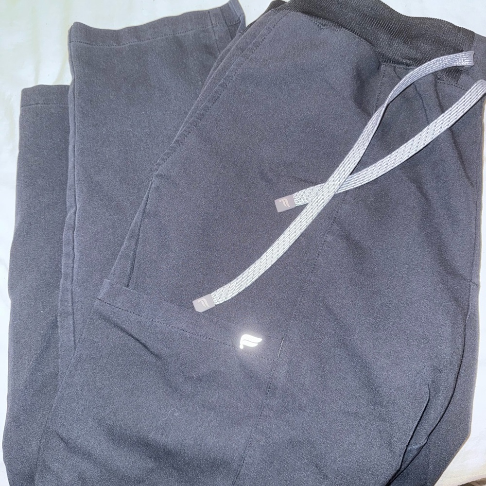 Black Jogger Pants with Drawstring